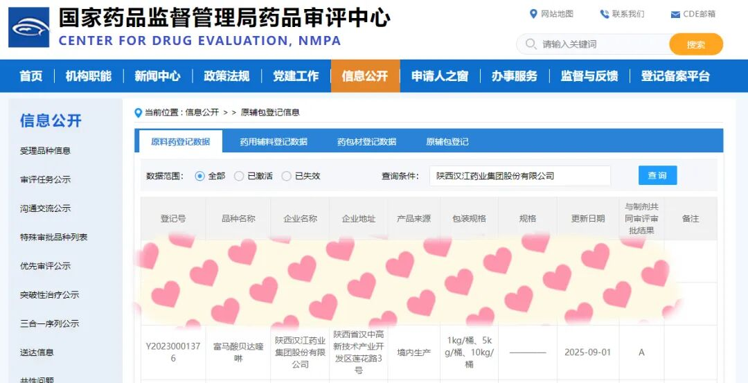 富馬酸貝達(dá)喹啉原料藥獲國家藥監(jiān)局批準(zhǔn)上市!